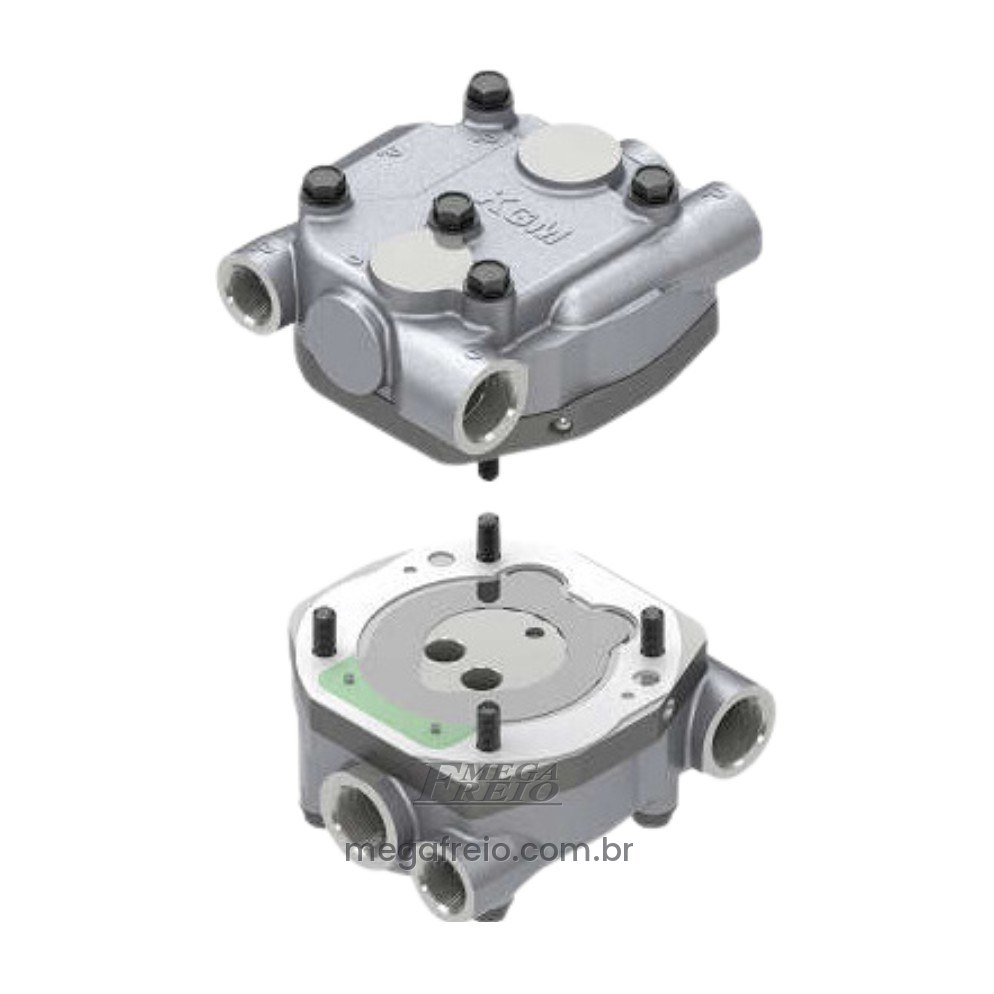 Cabeçote P/Compressor BR400 MBB (C/Engrenagem)