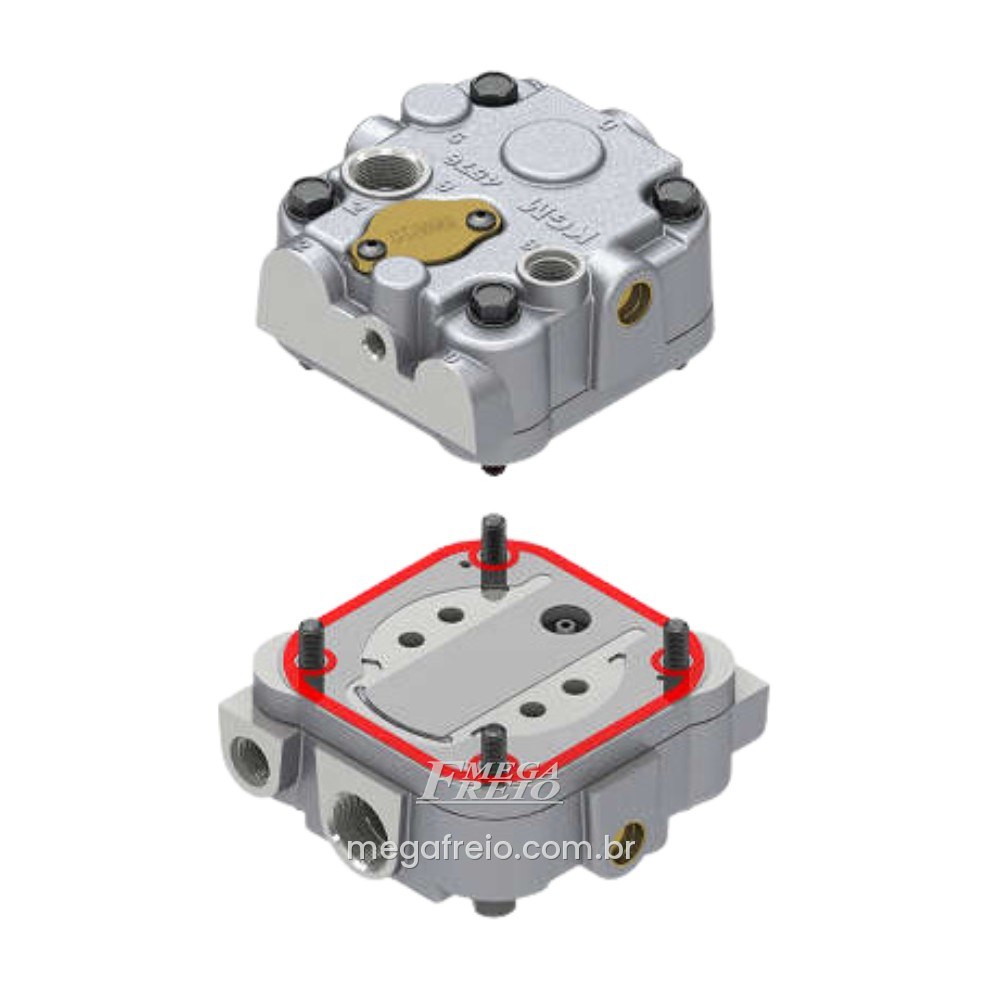 Cabeçote P/Compressor 80M Mono Ford/VW (K01837101/K002974TU)