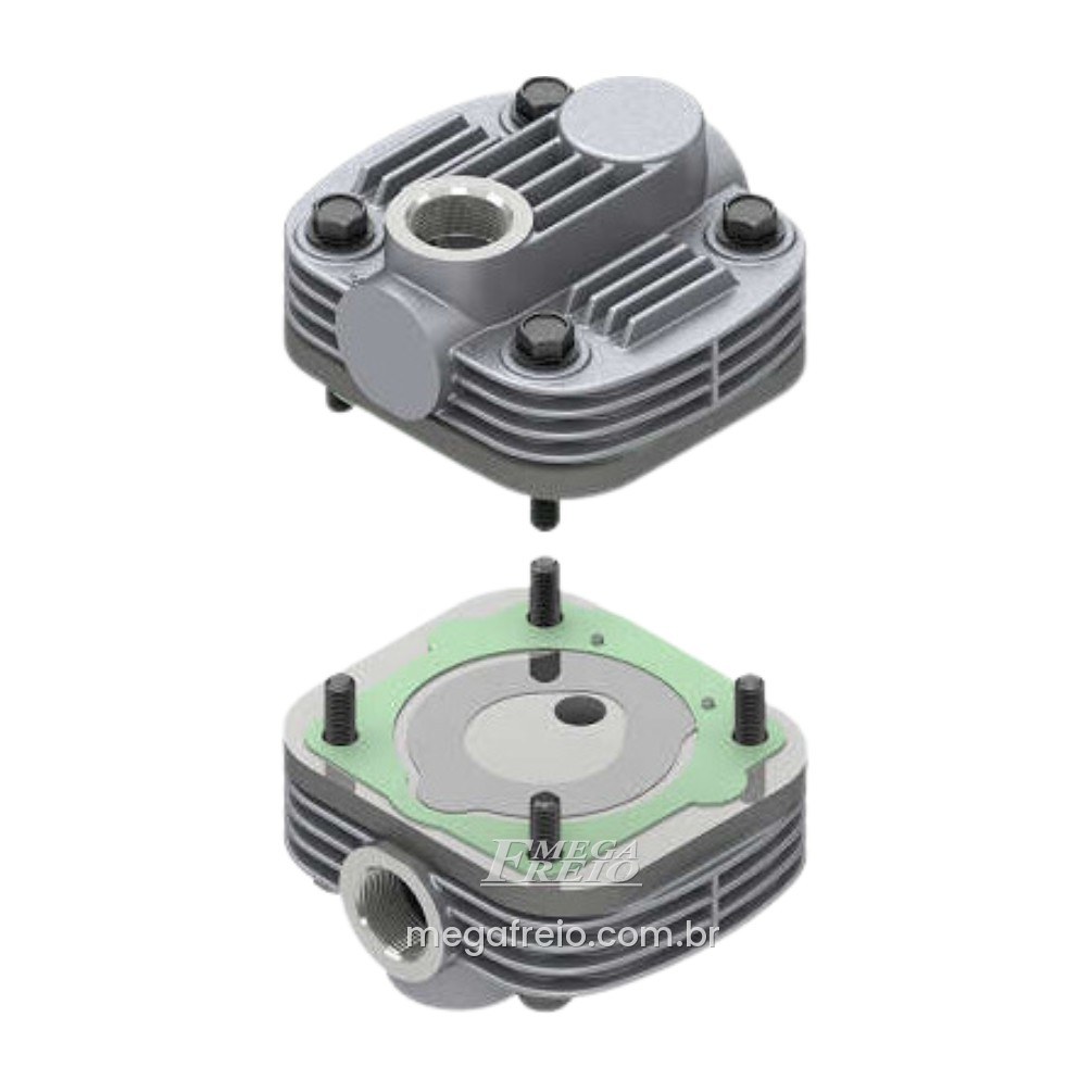 Cabeçote P/Compressor 80mm LK 15 MBB/VW