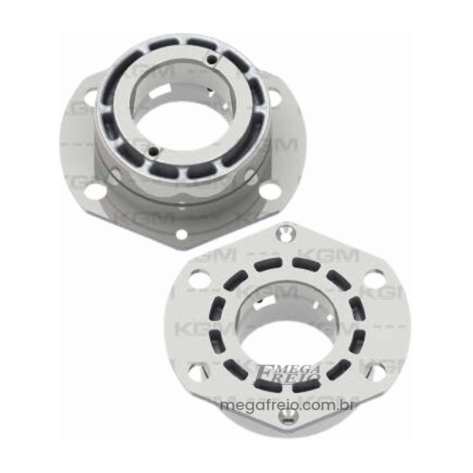 Flange Traseiro P/Compressor ( Cummins ) P/Virabrequim Chaveta