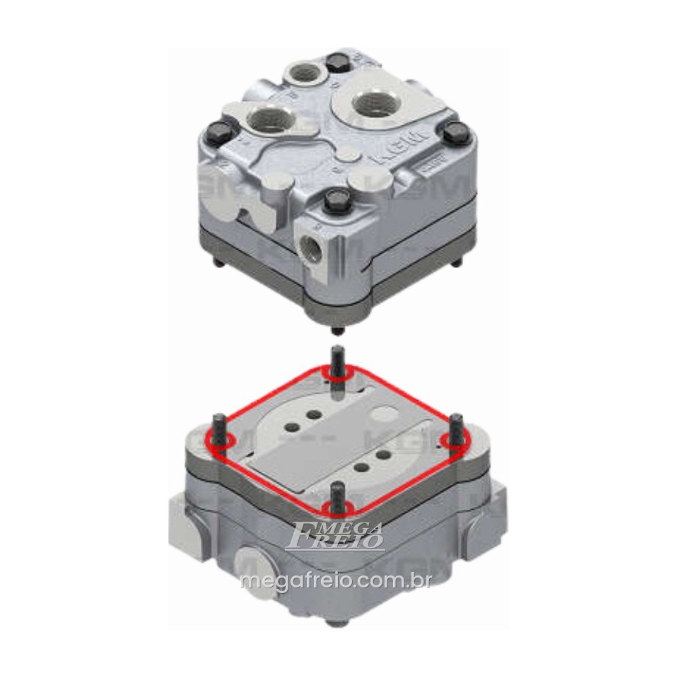 Cabeçote P/Compressor ( SEB01842 ) LK 39 C/Supercooler