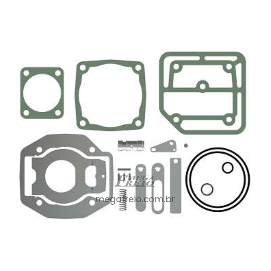 Kit Reparo P/Cabeçote Do Compressor LK 38 Governado – Completo