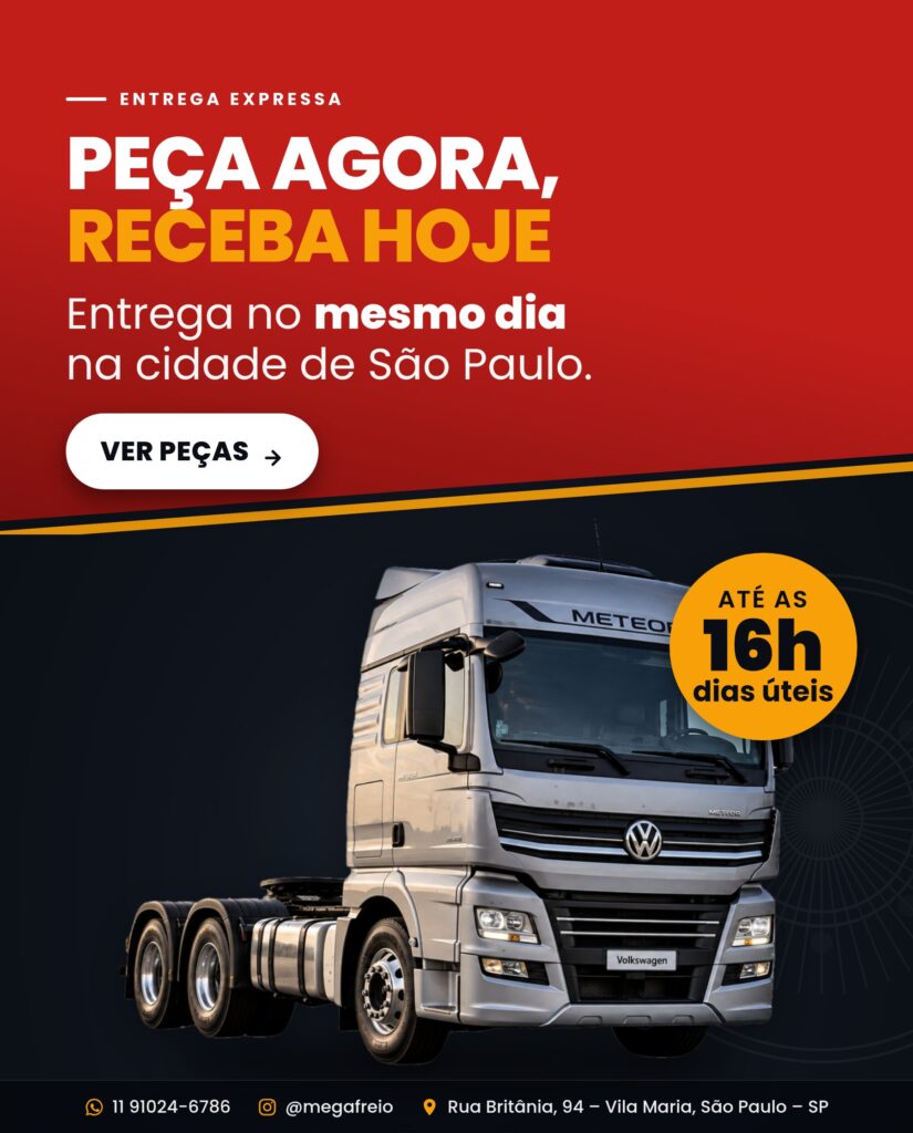 Mega Freio - peças de freio a ar para caminhão